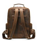 Рюкзак винтажный для ноутбука Vintage 14712 кожаный Коричневый фото, картинка, изображение