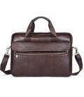 Сумка чоловіча під ноутбук Vintage 14751 Коричнева картинка, зображення, фото
