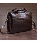Сумка мужская под ноутбук Vintage 14751 Коричневая фото, картинка, изображение