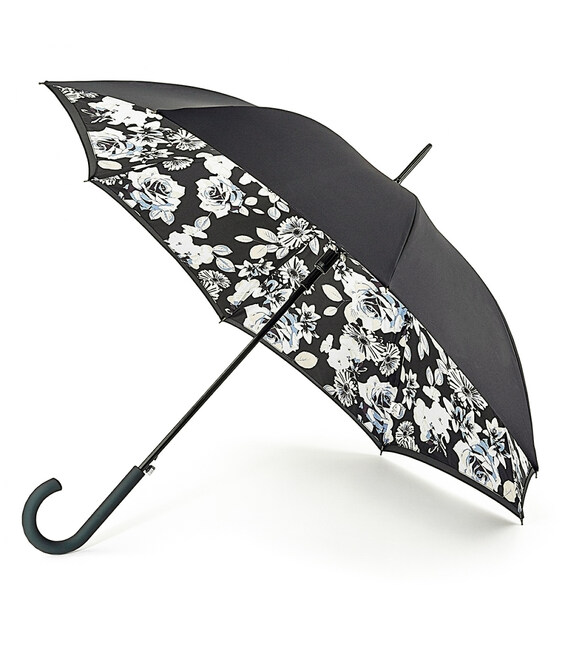 Парасолька-тростина жіноча Fulton Bloomsbury-2 L754-028148 Mono Floral (Цветы) картинка, зображення, фото