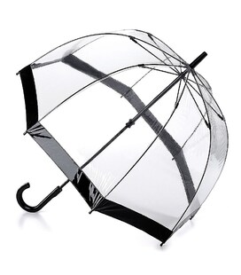 Зонт-трость женский Fulton Birdcage-1 L041 Black (Черный)