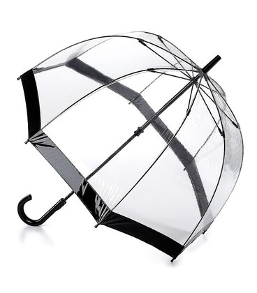 Зонт-трость женский Fulton Birdcage-1 L041 Black (Черный) фото, картинка, изображение