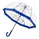 Зонт-трость женский Fulton Birdcage-1 L041 Navy (Синий) фото