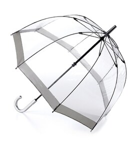 Зонт-трость женский Fulton Birdcage-1 L041 Silver (Серебряный) фото, картинка, изображение