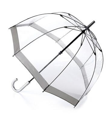 Зонт-трость женский Fulton Birdcage-1 L041 Silver (Серебряный) фото, картинка, изображение