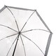 Зонт-трость женский Fulton Birdcage-1 L041 Silver (Серебряный) фото