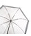 Зонт-трость женский Fulton Birdcage-1 L041 Silver (Серебряный) фото, картинка, изображение