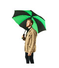 Парасолька-гольфер Fulton Cyclone S837 Black Green (Чорний/Зелений) картинка, зображення, фото