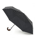 Зонт мужской Fulton Chelsea-2 G818 Black Steel (Черный с серым) фото, картинка, изображение