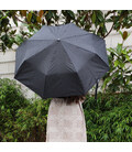 Парасолька чоловіча Fulton G818-019214 Chelsea-2 City Stripe Black/Steel картинка, зображення, фото