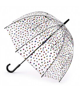 Парасолька-тростина жіноча Fulton Birdcage-2 L042 Candy Leopard (Конфетный леопард) картинка, зображення, фото