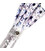 Зонт-трость женский Fulton Birdcage-2 L042 Flower Love (Любовный цветок) фото, картинка, изображение