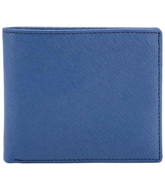 Гаманець чоловічий Smith & Canova 26826 Devere (Navy-Black) картинка, зображення, фото