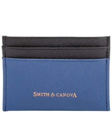 Картхолдер Smith & Canova 26827 Devere (Navy-Black) картинка, зображення, фото