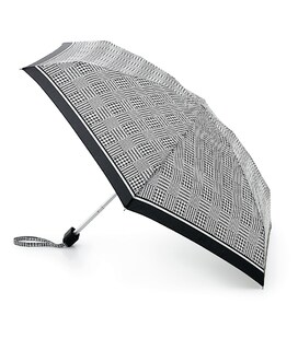 Міні парасолька жіноча Fulton Tiny-2 L501 Classics- Prince Of Wales Check (Гусиные лапки) картинка, зображення, фото