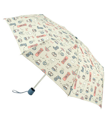 Зонт женский Fulton Stowaway-24 G701 London Day Out (День Лондона) фото, картинка, изображение