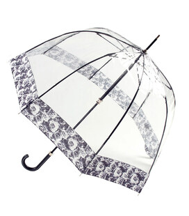 Зонт-трость женский Fulton Birdcage-2 Luxe L866 Photo Rose (Розы)