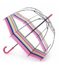 Зонт-трость женский Fulton Birdcage-2 L042 Colour Burst Stripe (Цветные полосы) фото, картинка, изображение