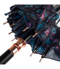 Зонт-трость женский Fulton Birdcage-2 Luxe L866 Luminous Floral (Светящиеся цветы) фото, картинка, изображение