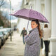 Зонт-трость женский Fulton Diamond L850 Princess - Pink Foulard фото
