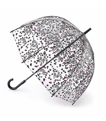 Зонт-трость женский Fulton Birdcage-2 L042 Leopard Camo (Леопардовый Камуфляж) фото, картинка, изображение