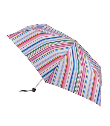 Зонт женский Fulton L902 Superslim-2 Funky Stripe (Разноцветные полоски) фото, картинка, изображение