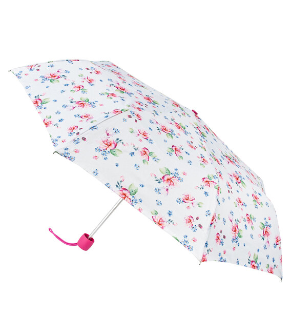 Зонт женский Fulton L354 Minilite-2 Watercolor Blossom (Акварельный цветок) фото, картинка, изображение