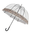 Парасолька-тростина жіноча Fulton L866 Birdcage-2 Luxe Natural Leopard (Леопард) картинка, зображення, фото