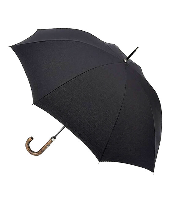 Зонт-трость Fulton Hampstead-1 L893 - Black (Черный) фото, картинка, изображение