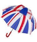 Зонт-трость женский Incognito-30 PVC Dome L736 Union Jack (Флаг) фото, картинка, изображение