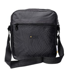 Сумка текстильна чоловіча JCB 20L Black (Чорний) картинка, зображення, фото