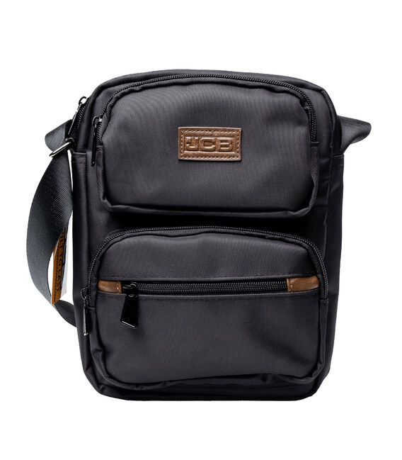 Сумка текстильная мужская JCB B32 Black (Черный) фото, картинка, изображение