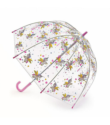Зонт-трость детский Fulton Funbrella-4 C605-039090 Bella The Unicorn (Единорожки) фото, картинка, изображение