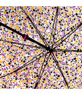 Зонт-трость женский Fulton L042 Birdcage-2 Hippie Scatter (Разноцветные незабудки) фото, картинка, изображение