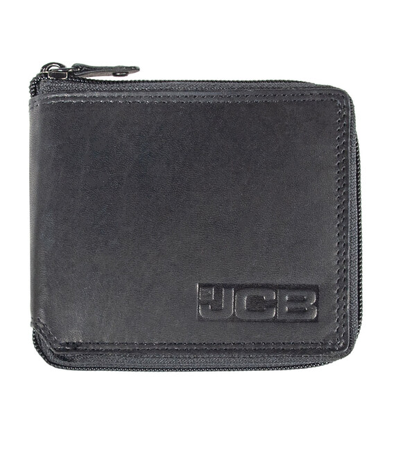 Кошелек мужской кожаный JCB NC38MN Black (Черный) фото