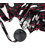 Парасолька жіноча Fulton L869-036822 Lulu Guinness Minilite-2 Polka Lips картинка, зображення, фото
