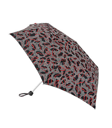Зонт женский Lulu Guinness by Fulton Minilite-2 L869 Dotty Lips (Губы) фото, картинка, изображение