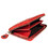 Винтажный кошелек женский Ashwood D80 Red фото, картинка, изображение