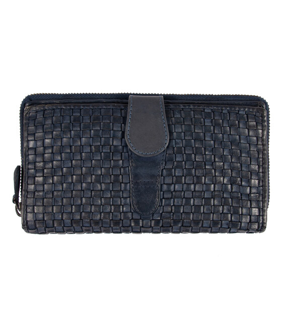 Винтажный кошелек женский Ashwood D84 Navy фото, картинка, изображение