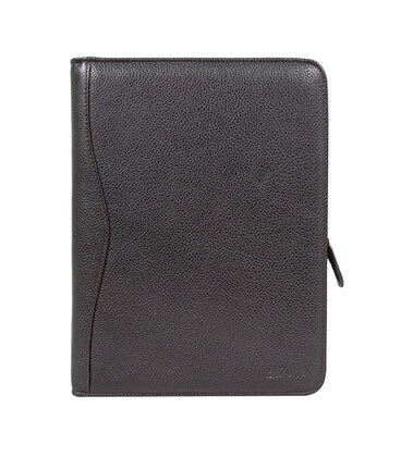 Папка Ashwood A4 ZIP Brown (Коричневый) фото, картинка, изображение