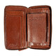 Портмоне дорожное Ashwood TW01 Chestnut (Каштановый) фото