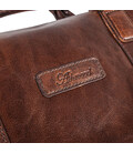 Сумка мужская для ноутбука 15 Ashwood G34 Brandy (Коричневый) фото, картинка, изображение