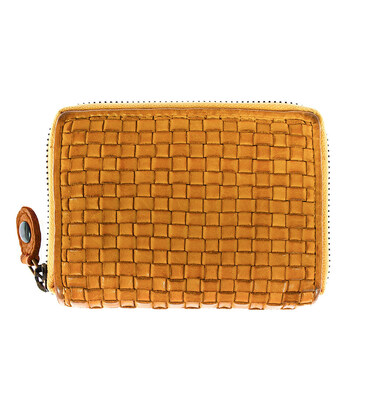 Винтажный кошелек женский Ashwood D80 Yellow фото, картинка, изображение