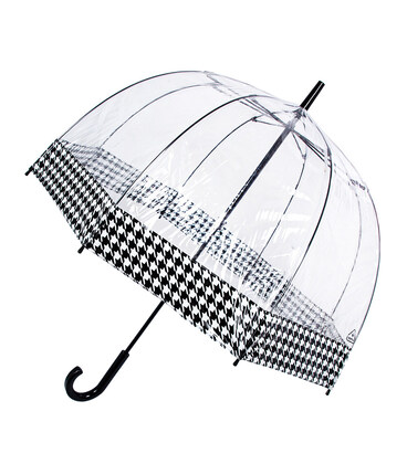 Парасолька жіноча Fulton L042-039694 Birdcage-2 Houndstooth Border картинка, зображення, фото