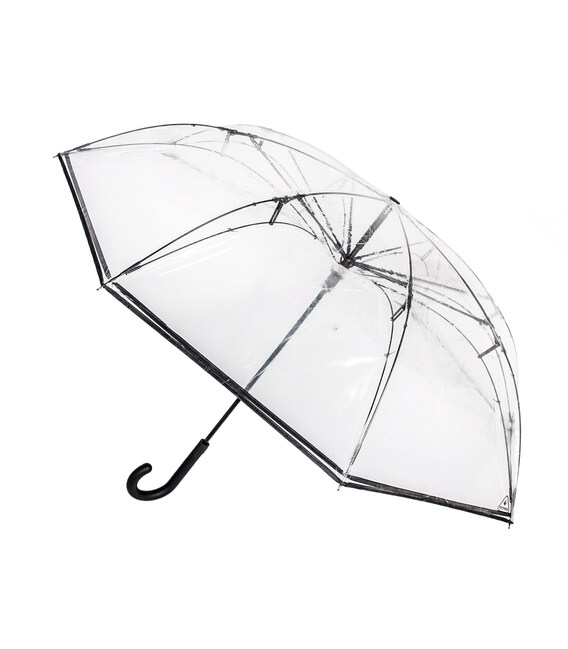 Парасолька жіноча Fulton L911 Invertor Clear (Прозора) картинка, зображення, фото