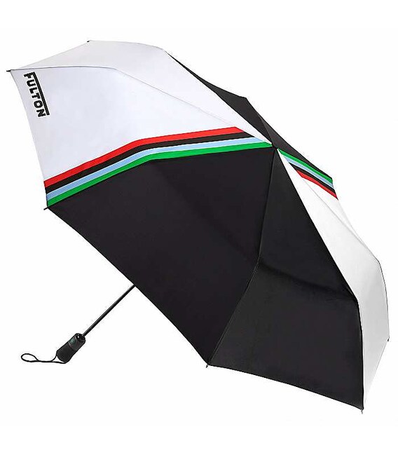 Парасолька чоловіча Fulton G842 Open & Close Jumbo-2 Jumbo Stripe (Полоси) картинка, зображення, фото