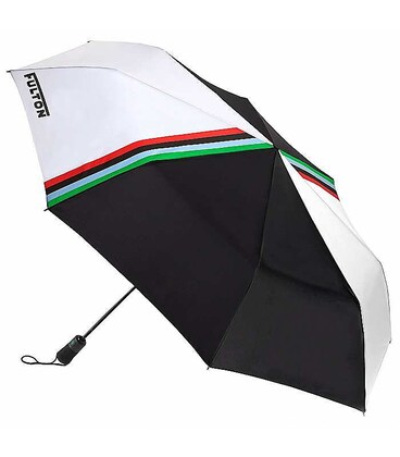 Парасолька чоловіча Fulton G842 Open & Close Jumbo-2 Jumbo Stripe (Полоси) картинка, зображення, фото