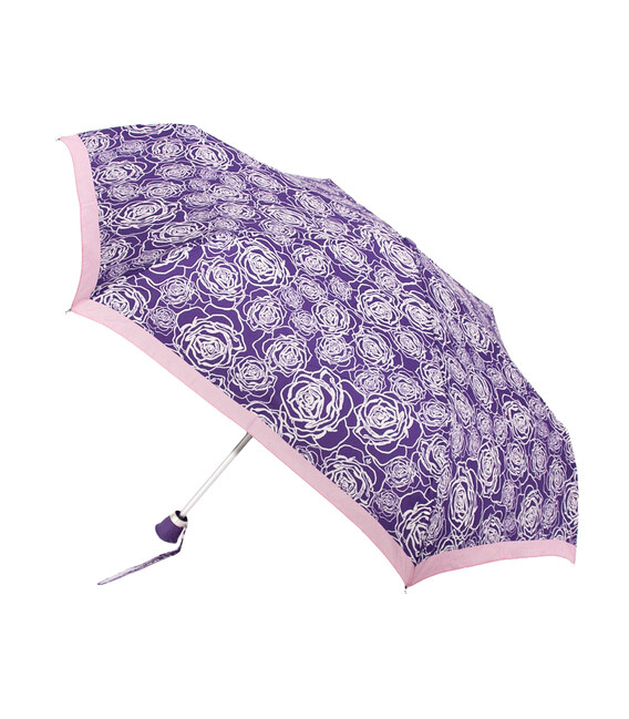 Парасолька жіноча Fulton L926 Curio-2 UV Sketchy Rose (Ескіз троянди) картинка, зображення, фото