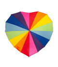 Парасолька жіноча Fulton L909-040416 Heart Walker-1 Rainbow (Веселка) картинка, зображення, фото