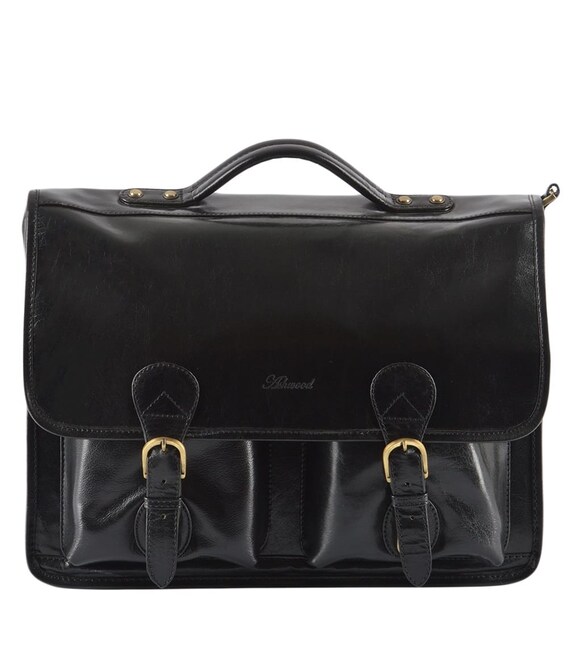 Портфель Ashwood 8190 BLACK (Чорний) картинка, зображення, фото